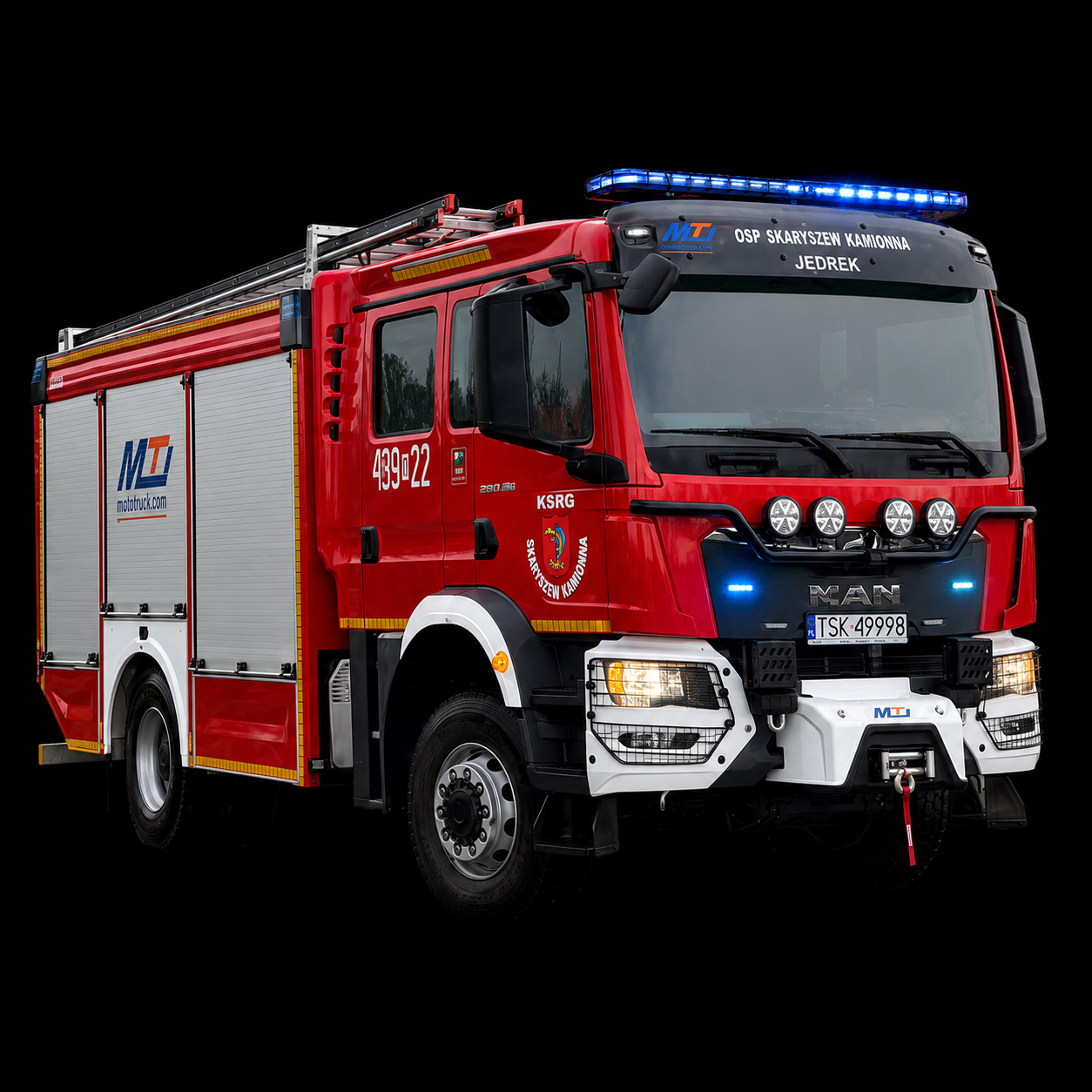 MAN TGM 18.320 Jędrek — GCBA OSP Skarżysko-Kamienna